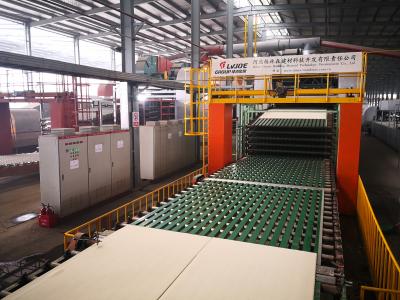 China Gypsum Ceiling Tile Production Line Building Materials Machinery New Condition for sale