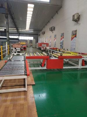 China Double Side Fully Automatic Lamination Machine For PVC Gypsum Ceiling Board for sale