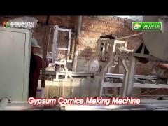 plc control  gypsum cornice make machine / building material gypsum cornice