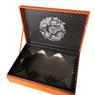 China Hot Sale Recyclable Custom Design Matte White Ribbon Closure Handle Paper Portable Gift Box Rigid Branding Cardboard for sale