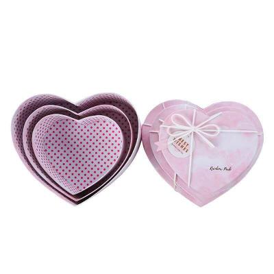 China Nice Papel Cajas Disposable Gift Box Printing Case Packaging Custom Heart Cavity Love OEM Sweet Paper Candy Box for sale