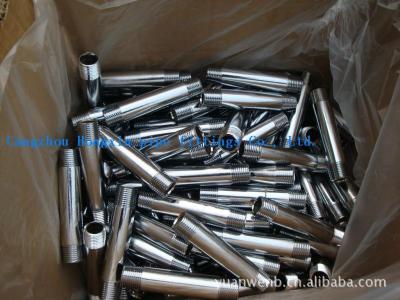 China NIPPLES - MILD STEEL pipe nipples, for sale