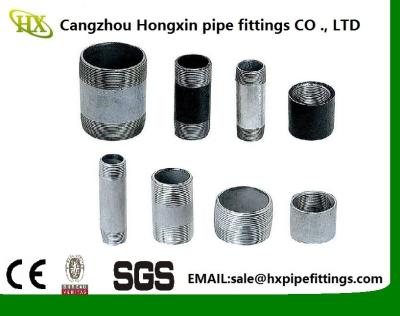 China stainless steel pipe nipple NPT stainless steel pipe fitting full male connection pipe nipple for sale