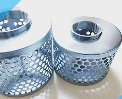 China 1-8  steel Suction Tin Galvanezed Can Strainers stainless steel  Suction Filter Strainer en venta