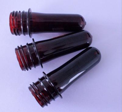 China brown color bottle PET preform neck 28mm 30mm zu verkaufen