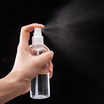 China 30ml 50ml 100ml Empty PET Plastic Pump Sanitizer Spray Bottles Disinfection Alcohol Spray Bottle Suppliers en venta