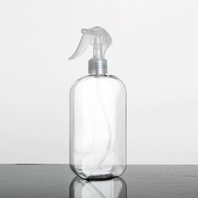 China Empty 500ml clear PET plastic shampoo wash hand lotion pump bottle zu verkaufen