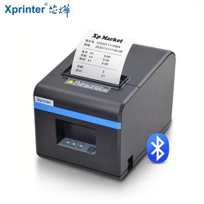 China Xprinter XP-N160II Bluetooth 80mm Thermal Receipt Printer with Auto Cutter for 79.5' POS Restaurant Kitchen; ± 0.5mm for sale