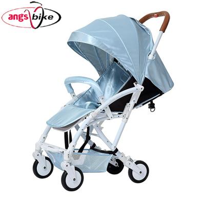 China China Eco-friendly Suppliers Large Canopy Baby Stroller, Sitting Lying Baby Stroller 3-in-1 Folding Flat Pram for sale