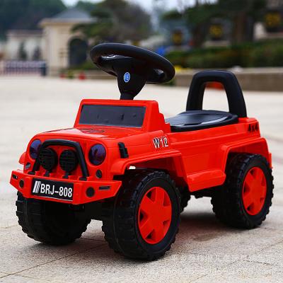 China Ride On Mechanical Toy Factory Price Plastic 4 Wheel Ride Sit On Happy Balance Kid Toy Baby Swing Car for sale