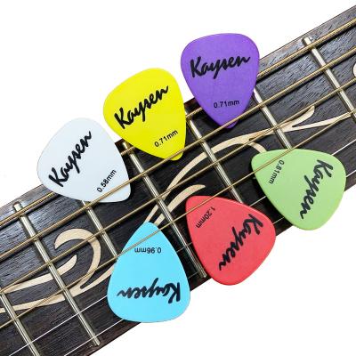 China Factory Direct Selling Musical Accessories 0.71/0.81/0.96/1.2 Millimeter Guitar Picks 0.71/0.81/0.96/1.2 for sale