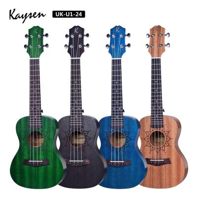 China Mahogany Manufacturers Wholesale Colorful 23 Inch OEM Ukulele for sale