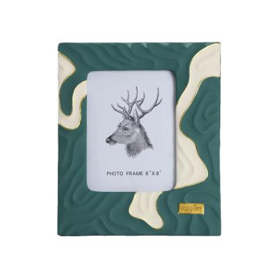 China Sustainable Home Decoration Top Quality Ceramic Photo Frame Blank For Sublimation for sale