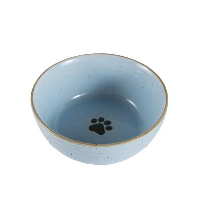 China Viable Wholesale High Quality Exquisite Pet Food Bowls Pet Ceramic Bowl for sale