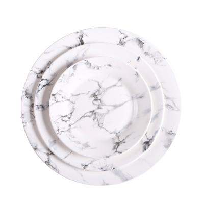 China Sustainable Large Price Restaurant Porcelain Dinner Plate Luxury Ceramic Dinner Set Dishes for sale