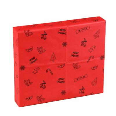 China Manufacturer Custom Handmade Logo Printed Gift Wrapping Cloth Wrapping Paper Thin Food Wrapping Paper for sale