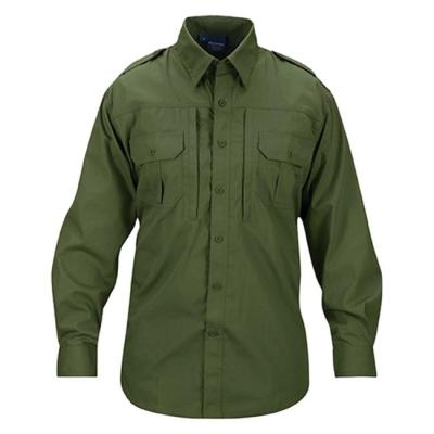 China Anti-Static Long Sleeve Tactical Dress Shirts for sale