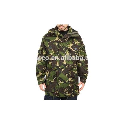 China 100% Camouflage Nylon British Mens Shirt Parka Military Jacket for sale