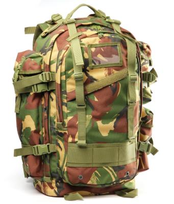 China Africa Tatical Backpack 75L Breathable Woodland Camouflage for sale