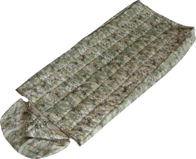 China Envelope Type Desert Digital Camouflage Sleeping Bag With Inner Pillow For Outdoor And Army Use for sale