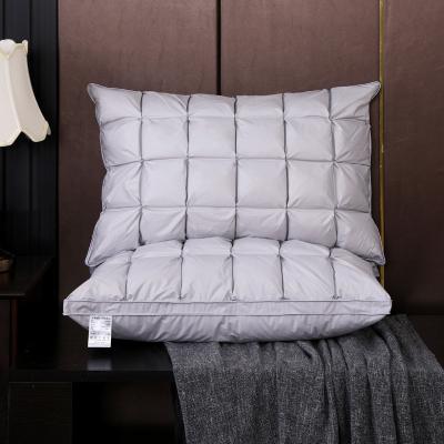 China Hot Selling Hotel Anti-Static Duck Feather Sound Asleep Goose Soft Down Pillow for sale