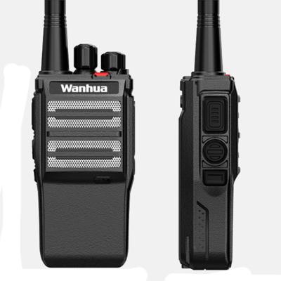 China Handheld UHF FM Transceiver Two Way Radio 8W Portable Radio Single Band Walkie Talkie for sale