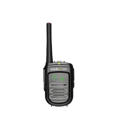 China CE FCC Rohs Certified Iradio DP-168VHF UHF Digital Small Size Handheld Kids DMR Walkie-Talkie for sale