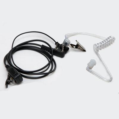 China Wanhua Walkie-talkie Headphone Cable Headset Anti-leakage Sound Comfortable Earplug Air Guide Earphone Black Microphone Plastic for sale