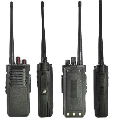 China Fashion Handheld Radio Walkietalkie VHF UHF Analog Intercoms 10W Walkie Talkies IPX7 for sale