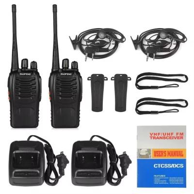 China 400-470MHz Capacidad de batería 1500mAh BAOFENG BF-888S Walkie Talkie portátil de banda única en venta