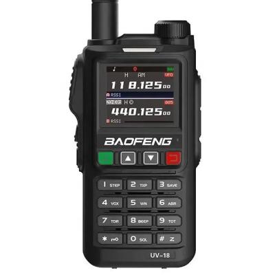 China 133*62*32mm Black Walkie Talkie Hm-618 Power-Saving Mode Wide/Narrow Band GPS/Glonass for sale