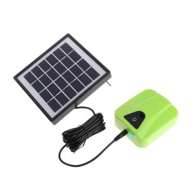 China Mini Solar Oxygen Pump Solar Water-Air Pond Pump Solar Oxygen Air Oxygen Pump Aerator Waterproof For Outdoor Pool Garden Pon for sale