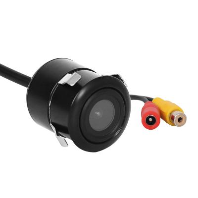 China Waterproof New Night Vision Rearview Parking Camera Hardware Screw Hanging Type Camera Mini Led Car Backup Reverse Camera for sale