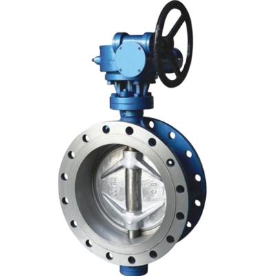 China General Flange Butterfly Valve Cast Steel Hard Sealed Butterfly Valve for sale