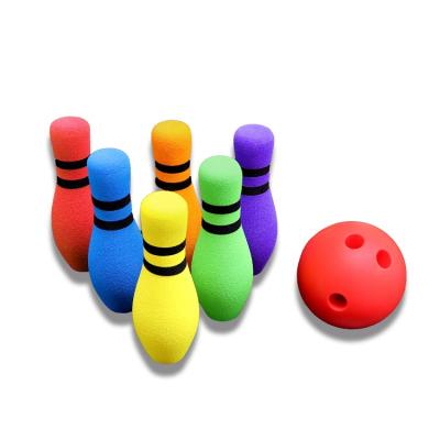 China Wholesalers Outdoor Toys Kid Sport Soft Foam Bowling Set For Kids 22*19*29cm for sale