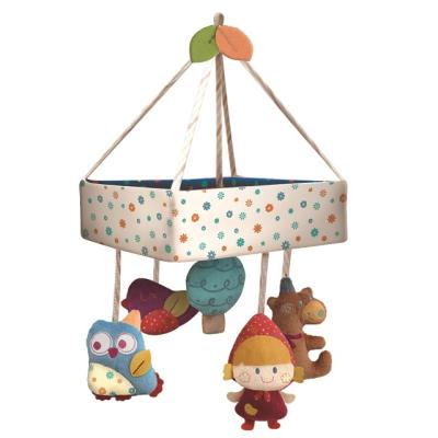 China Toy China Factory Musical Polyester Musical Felt Baby Toy Mobile With Canopy Mobile for sale