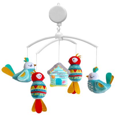 China Musical Toy Top Quality Sweet Home Toy Polyester Baby Crib Musical Soft Mobile For Kids for sale