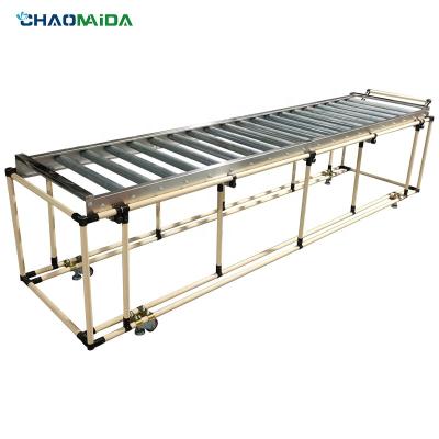 China Stainless Steel Drum Industrial Roller Conveyor Production 200W, 100W 1 Year Warranty Te koop