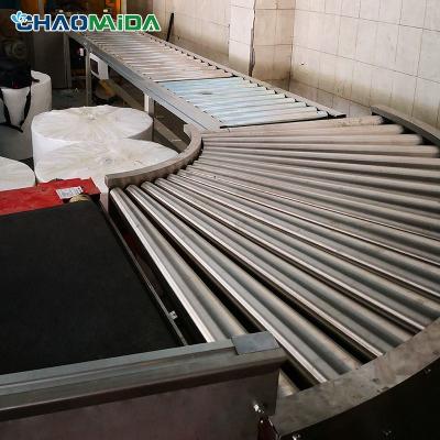 China Seats TV Computer Industrial Roller Conveyor Assembly Line 1 Year Warranty zu verkaufen