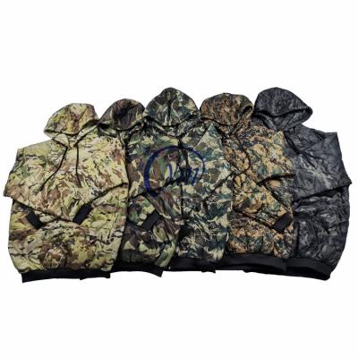 China Outer: Rip-stop nylon; Lining: Polyester Custom Quilted Woobie To Cover Military Poncho Liner Hoodie Woobie Robe Woobie for sale