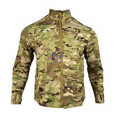 China Spring and Autumn Outdoor Single Layer Jacket Men's Outdoor Camouflage QUICK DRY Tactical Jacket for sale