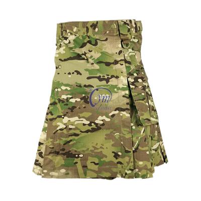 China New Breathable Multicam Camouflage Scotland Style Military Tactical Skirt for sale