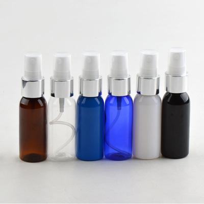 China High Quality Non Spill PET 30ml Bottle With Aluminum Mist Sprayer for sale