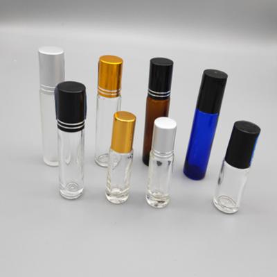 China Non Spill Roller Ball Custom Bottle Custom Bottle Variety Empty Glass Material Bottle For Oil for sale