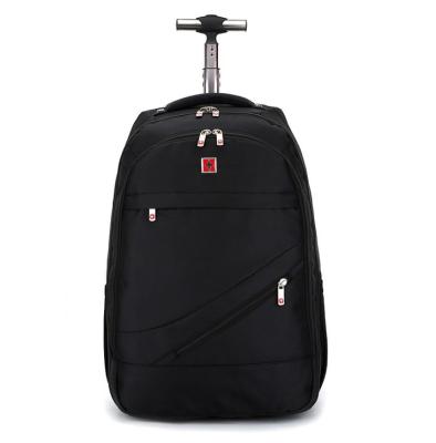 China Fashion Convenient Business Waterproof 1680D Polyester School Luggage Travel Bags Trolley Wheeled Rolling Bags for sale