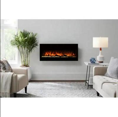 China New Design Modern 60 Inch Fireplace Heater Indoor Wall Mounted Electric Fireplace for sale