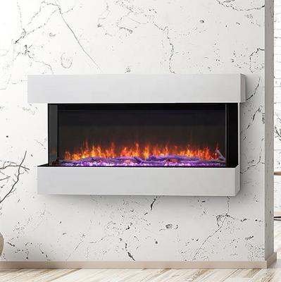 China China Factory Electric Fireplace Heater Decorative Modern 40 Inch Double Sided Electric Fireplace for sale