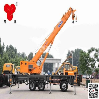 China TRUCK CRANE Small Construction Crane 20 Ton Mobile Truck Crane With Self Made Chassis for sale