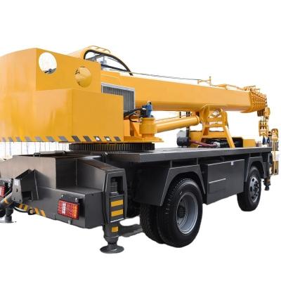 China TRUCK CRANE STSQ12D 12 Ton Truck Crane 12 Ton Truck Mounted Crane for sale