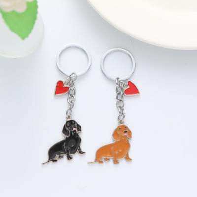 China WoWei Fashionable Cute Animal Cat Key Ring Charms Dog Lovers Keepsake Bag Ornaments Accessories For Wholesale for sale